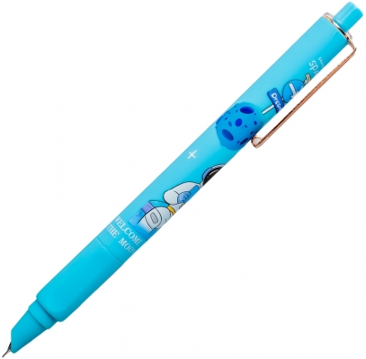 Stilou din plastic, cu mecanism, cerneala termosensibila Nebo, 16347, diverse culori
